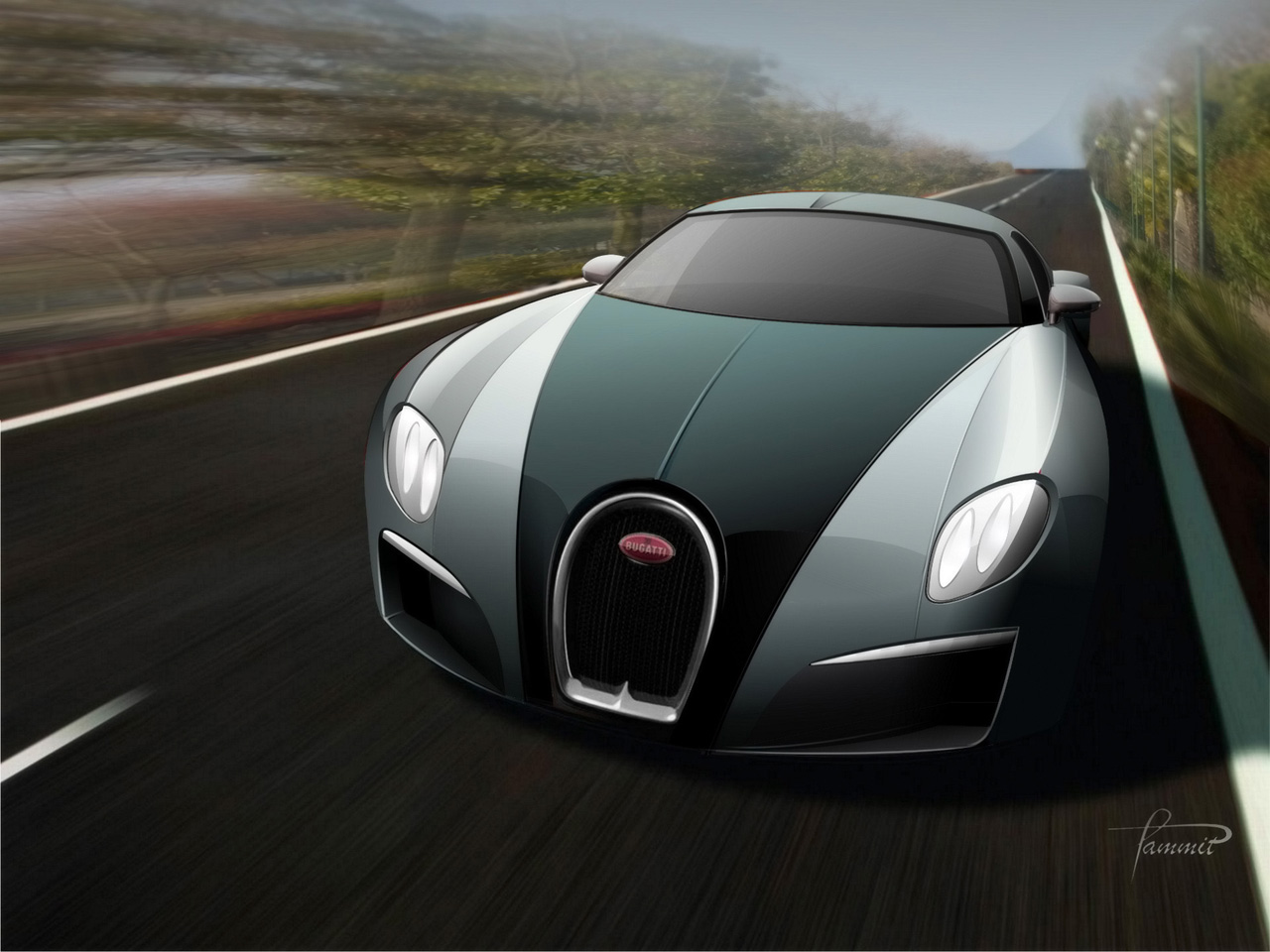 Bugattis+speed